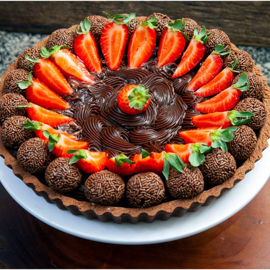 Torta de Brigadeiro Low Carb