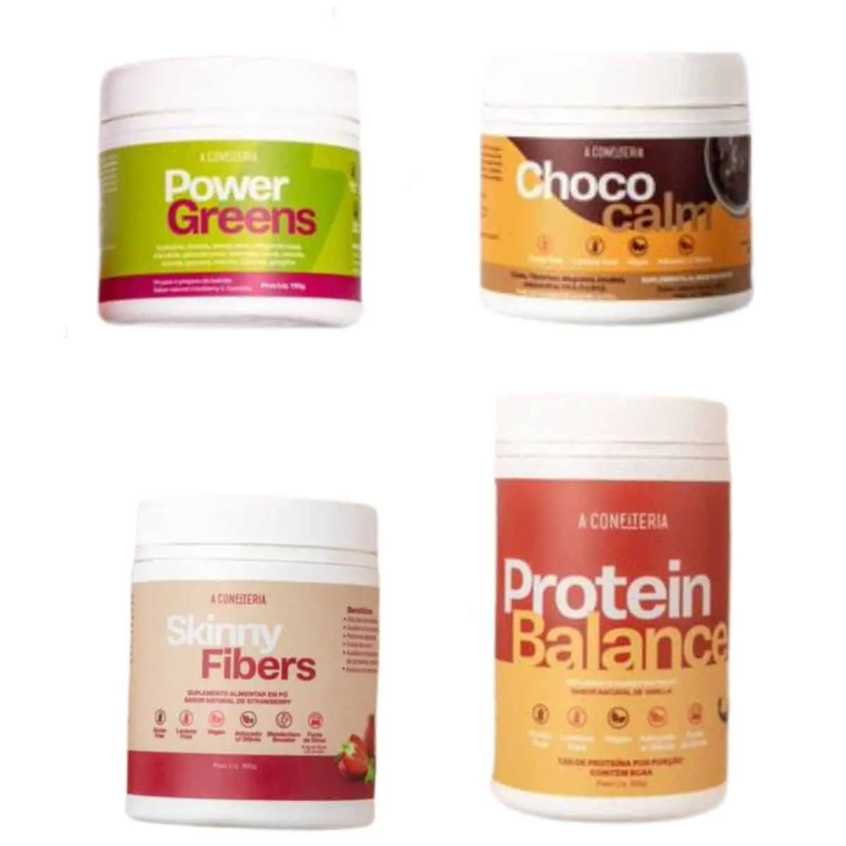 Combo Total Wellness: Todos os produtos da linha wellness-superfood A Confiteria – Better choices for a better life