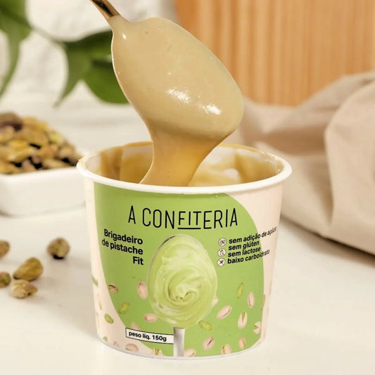 Brigadeiro de Pistache Fit A Confiteria – Better choices for a better life