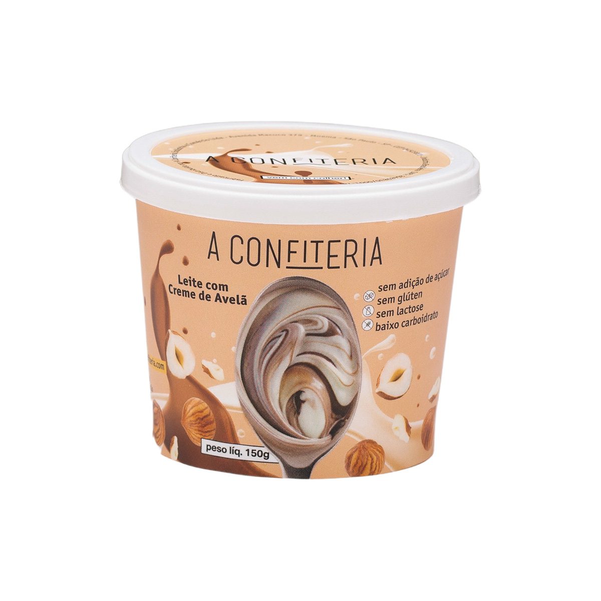 Leite com Creme de Avelã