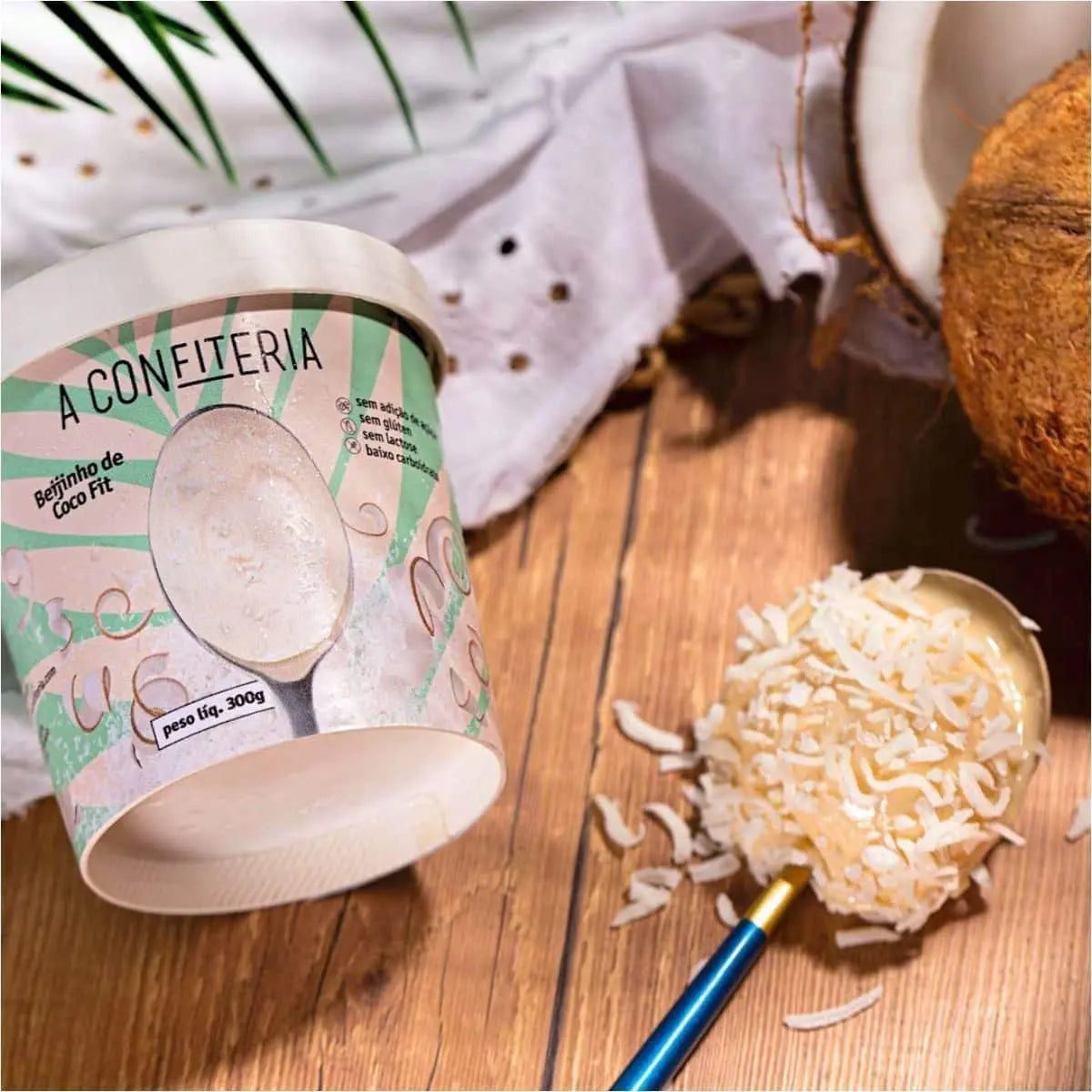 Beijinho de Coco Fit A Confiteria – Better choices for a better life