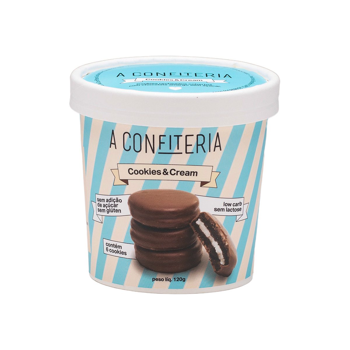 Cookies Banhados com Chocolate