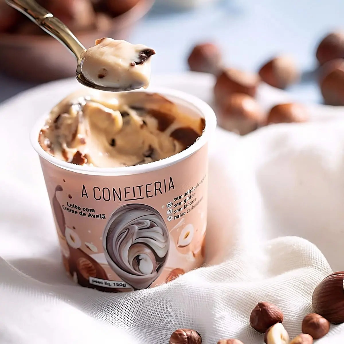 Leite com Creme de Avelã A Confiteria – Better choices for a better life