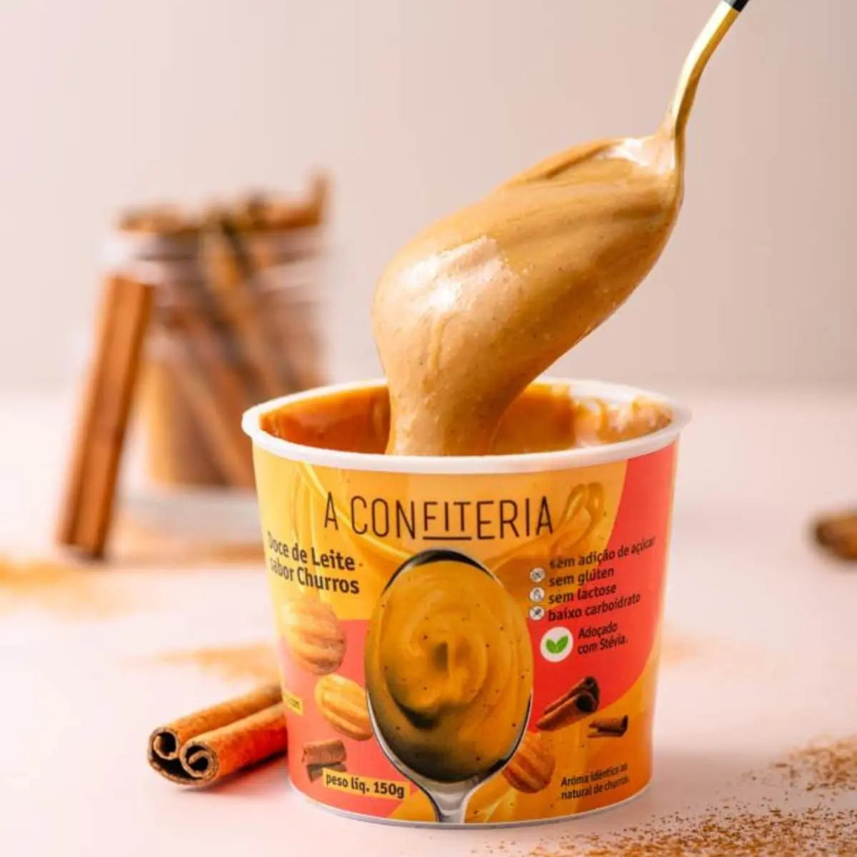 Doce de Leite Sabor Churros A Confiteria – Better choices for a better life