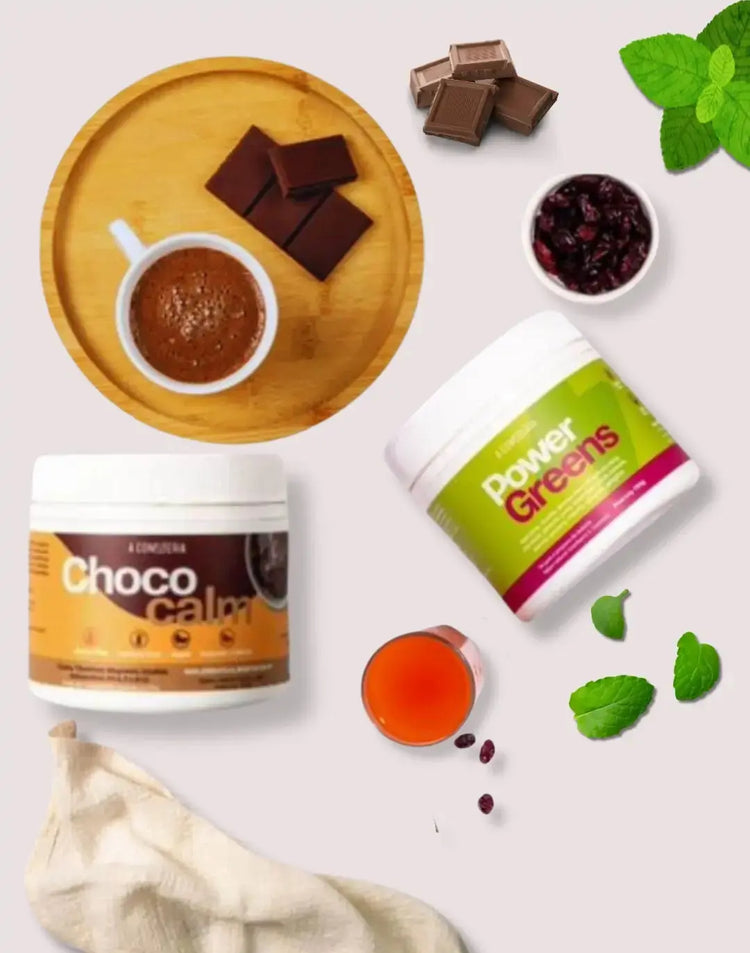 Combo-Revitalizante-Power-Greens-Choco-Calm A Confiteria – Better choices for a better life