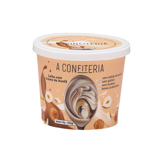 Leite com Creme de Avelã