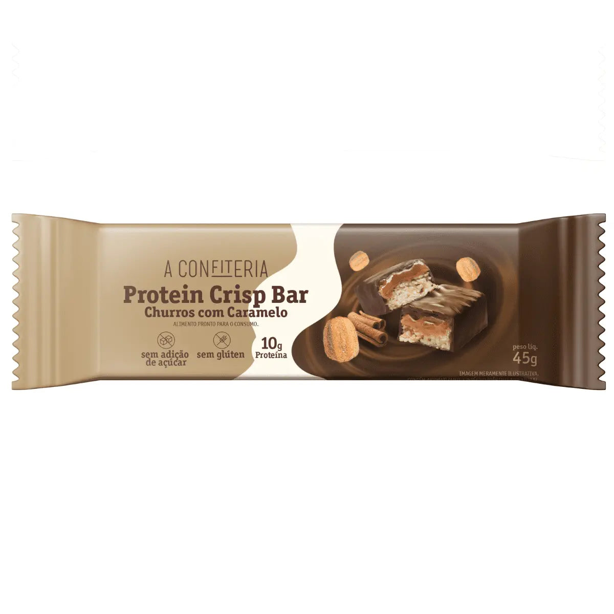 Churros com Caramelo - Cx. 12 unidades A Confiteria – Better choices for a better life