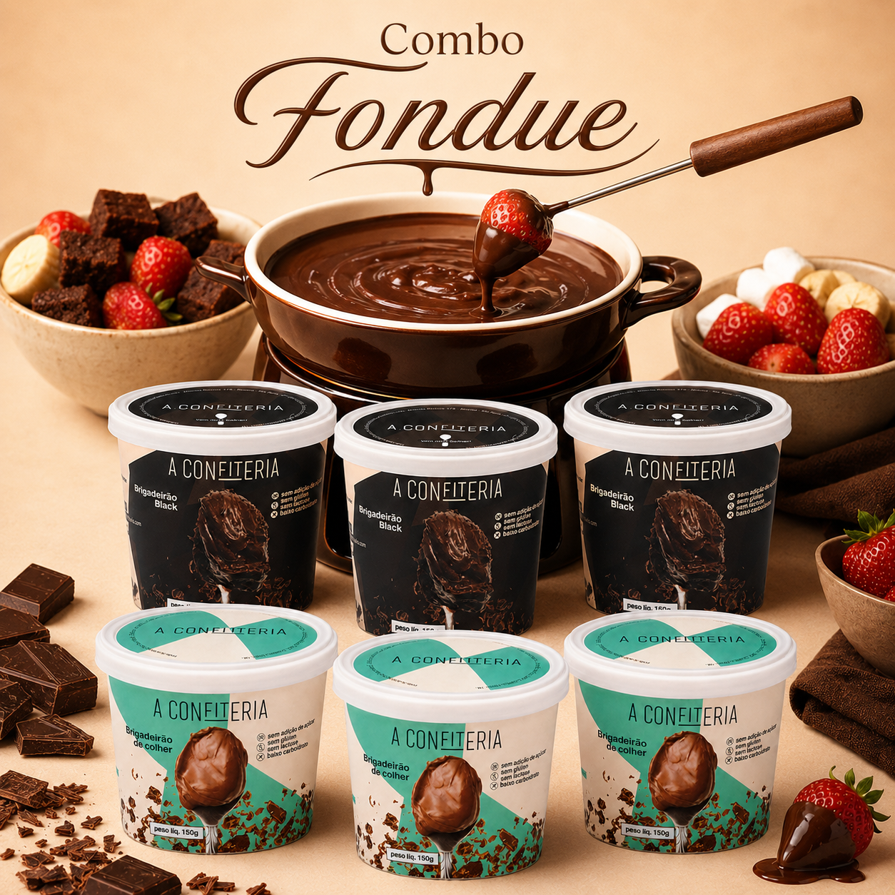 Combo Fondue A Confiteria – Better choices for a better life
