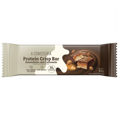 Caixa de Barra de Proteina Amendoim com Caramelo – 12 unidades